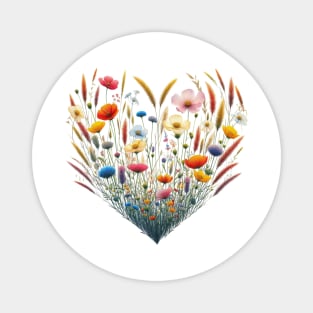 Fleurs de Saint Valentin Magnet